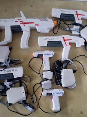 Laser X Revolution Blaster pack of 6 like new, high tech