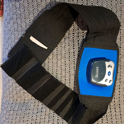 Sanitas Muscle Stimulation Belt used for Muscle Mass Development