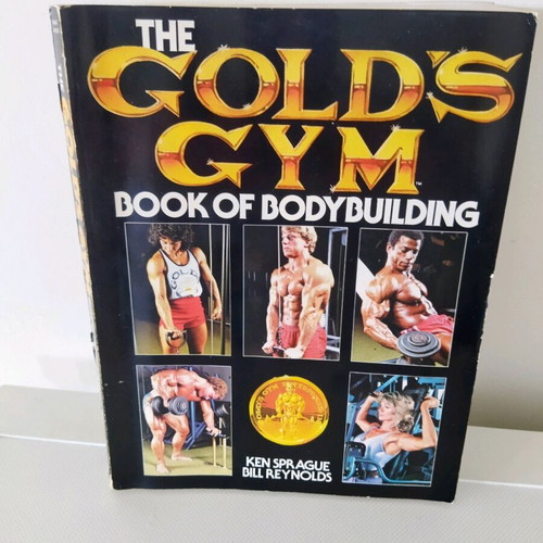 The Gold's Gym Book of Bodybuilding book like new, vintage volume 310