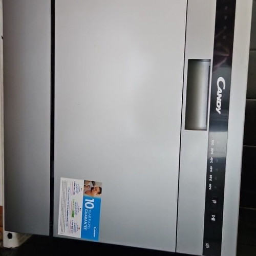 Candy countertop dishwasher for 6 place settings like new, inox