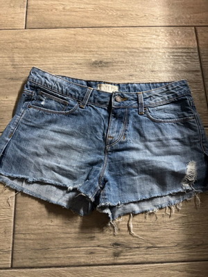 Τζιν σορτς Zara μεταχειρισμένο, μπλε, μέγεθος L