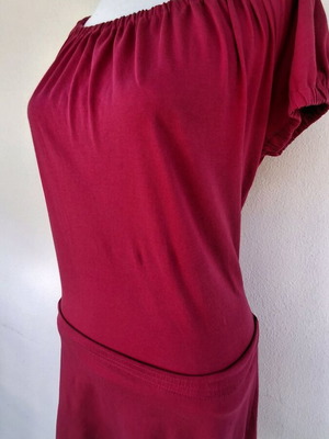 Benetton dress S fuchsia like new