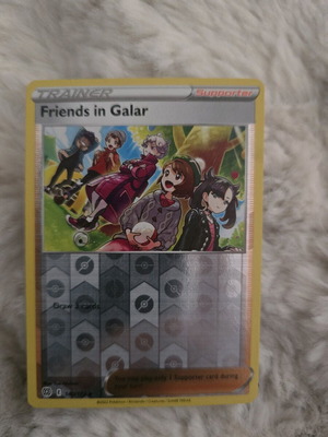 Friends in Galar Pokemon card new