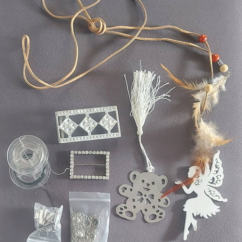 Craft elements for decoration and construction, 8 pcs new