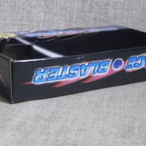 Space Blaster Electronic Gun new with box, vintage functional