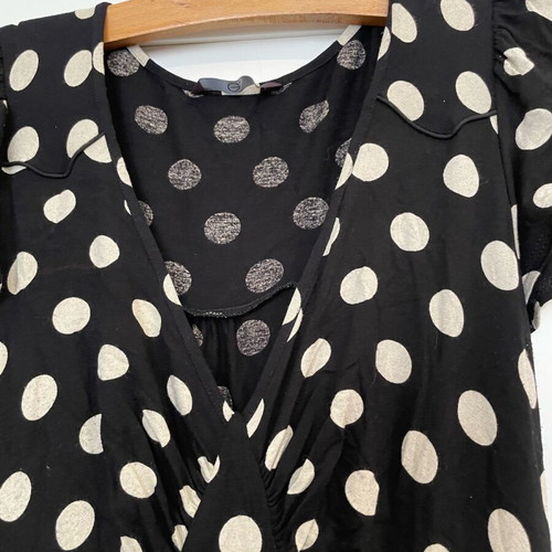 Evans polka dot rockabilly dress used, size UK 18-EU 46