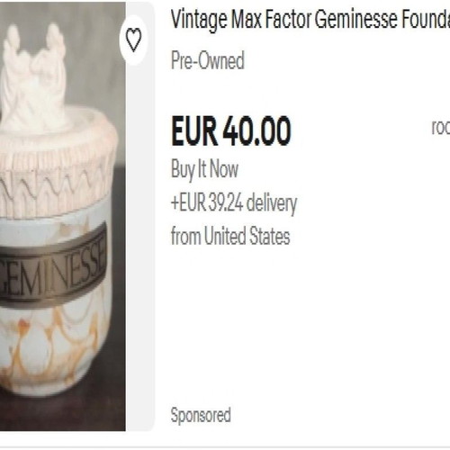 Max Factor Geminisse toning lotion 150ml like new