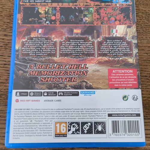 1917 The Alien Invasion DX Remastered PS5 new action shooter game