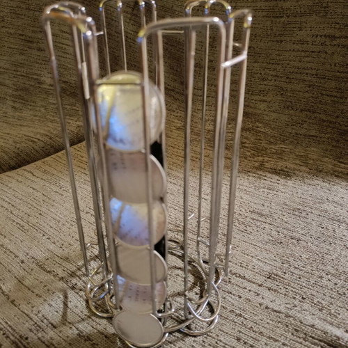 Capsule holder for 42 capsules like new, ergonomic space-saving