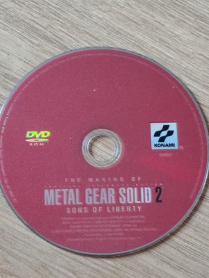 The Making of Metal Gear Solid 2 Sons of Liberty DVD употребяван документален