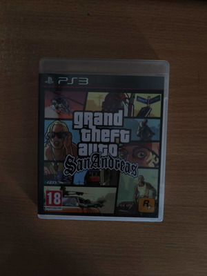 Grand Theft Auto San Andreas PlayStation 3 game like new