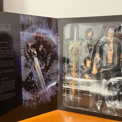 Final Fantasy XV Gladiolus action figure new, Play Arts, 28 cm