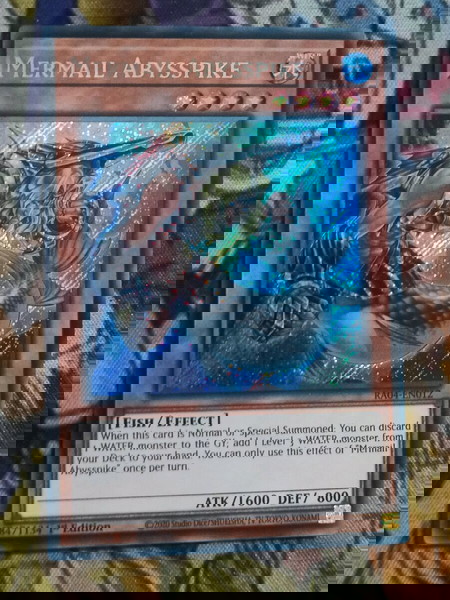 Mermail Abysspike (Secret Rare, Yugioh)