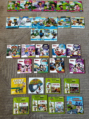 Children's DVD movies like new, Disney, Mickey, Asterix, Dora