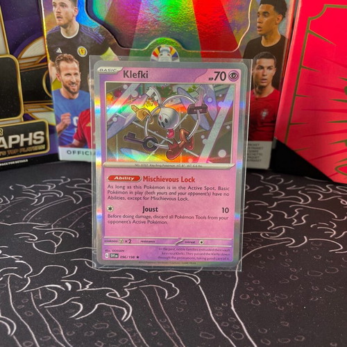 Pokemon TCG Scarlet & Violet Base Set Klefki 096/198 holo rare καινούργιο