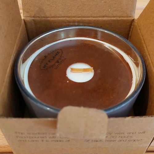My flame scented candles set, soy wax, Dutch origin