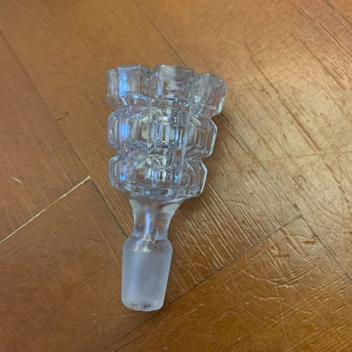 Crystal carafe from England large in almost like new condition