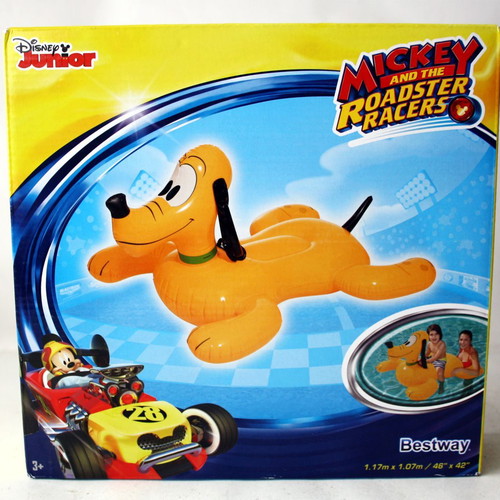 Pluto Mickey and the Roadster Racers 2017 Bestway inflatable pool float new