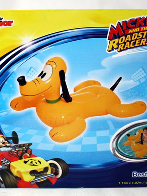 Pluto Mickey and the Roadster Racers 2017 Bestway inflatable pool float new