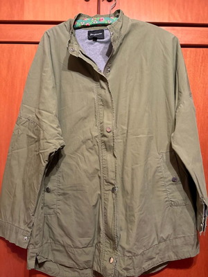Autumn women's jacket like new, green, size M