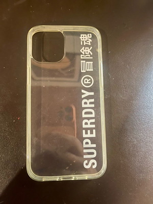 iPhone 12 Pro Max Superdry silicone case authentic like new