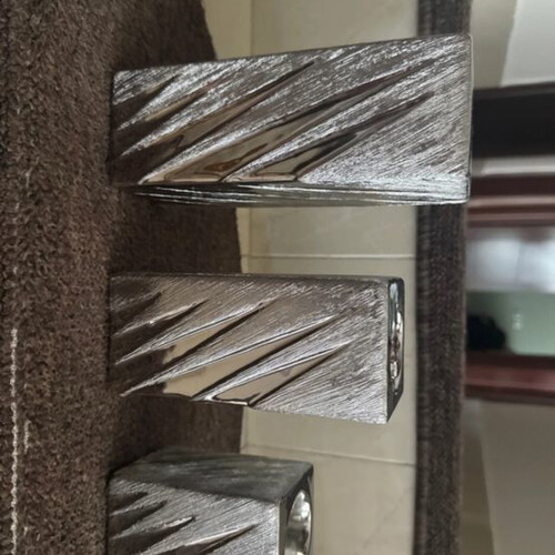 Living room decorative candle holders, set of 3