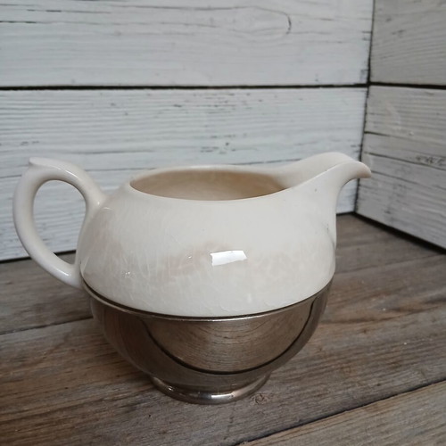Benraad 1950 vintage theepot set used, Dutch kitchen design