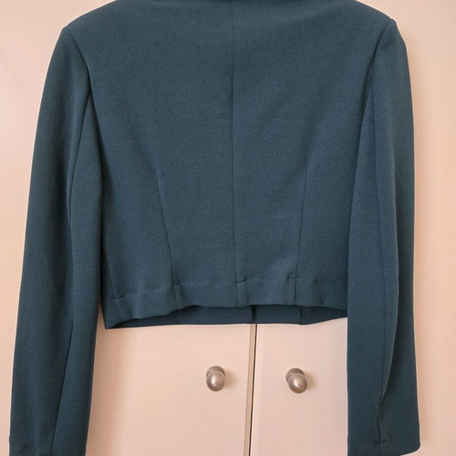Cropped jacket Raccar like new, cypress green