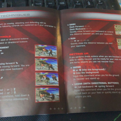 Tekken 6 PS3 booklet new, only the booklet