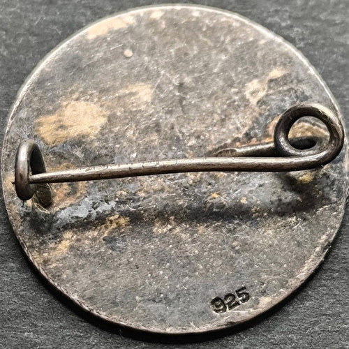 Vintage Montessori Pin .925 silver used