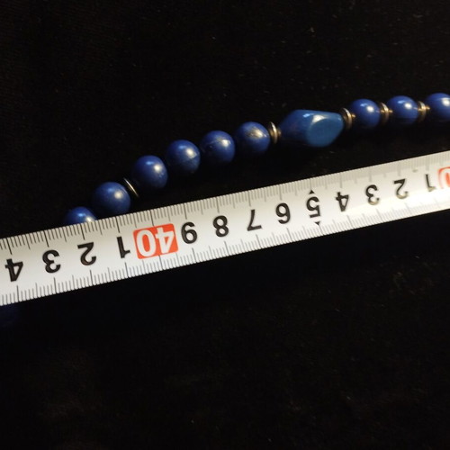 Necklace used, blue