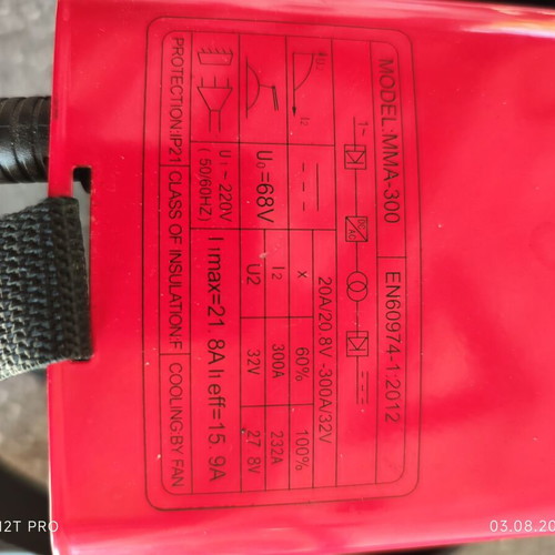 Wermark Starke Inverter Welder like new MMA-300