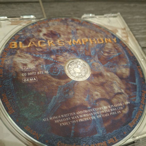 Black Symphony CD like new, 1998 progressive heavy metal album
