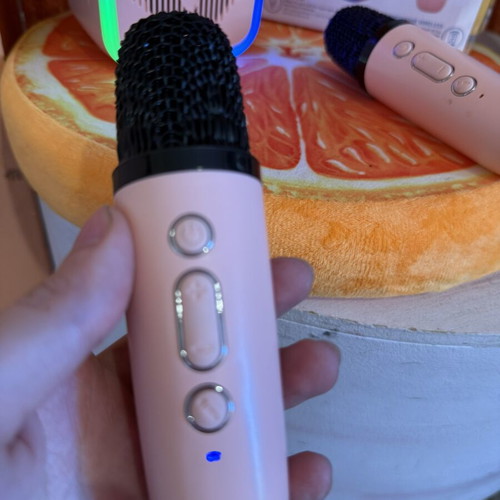 Bluetooth Karaoke Set με 2 ασύρματα μικρόφωνα σε πολύ καλή κατάσταση