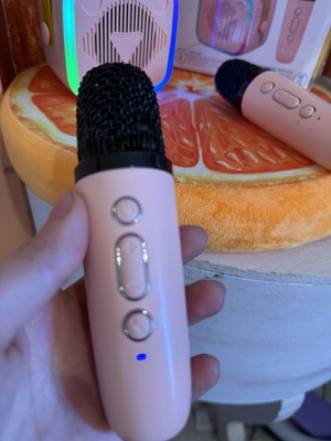 Bluetooth Karaoke Set με 2 ασύρματα μικρόφωνα σε πολύ καλή κατάσταση