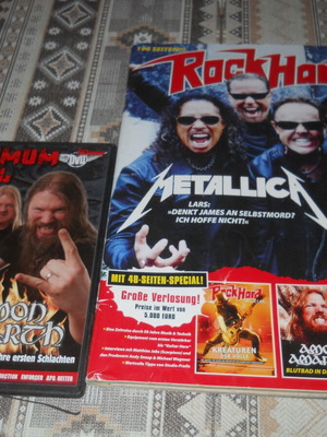 Rock Hard October 2009 German metal magazine with DVD used