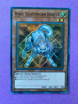 Ryko, Lightsworn Hunter κάρτα Yu-Gi-Oh! 1st Edition σαν καινούργια