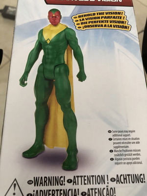 Φιγούρα Vision 12” Titan Hero Series Avengers Initiative Marvel Comics μεταχειρισμένη
