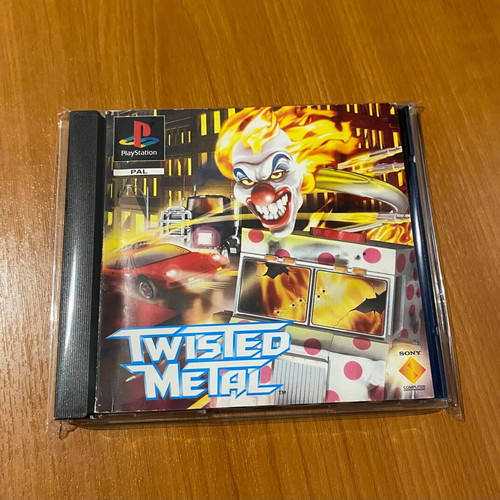 Twisted Metal PS1 used without back cover