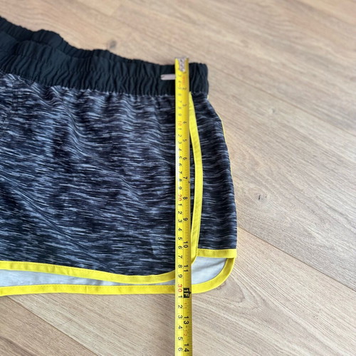 Venice Beach women's beach swimming shorts like new, size XL, black and yellow