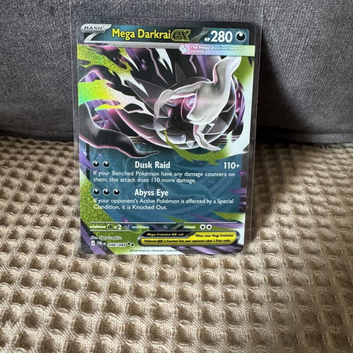 Mega Darkrai ex PBL 048 Pitch Black Pokemon TCG card new
