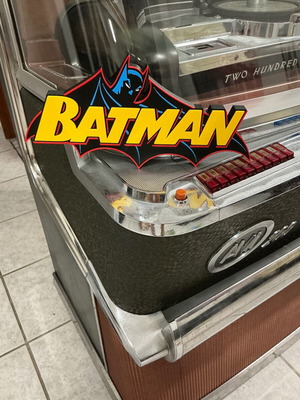 Batman comic logo decorative new, PLA material
