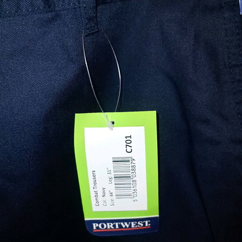 Portwest Combat pants new, dark blue, size 44