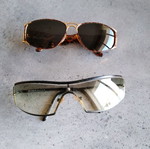 Branded sunglasses used