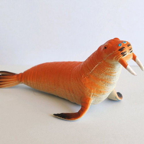 Plastic animals like new, set of 6 pieces
