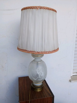 Mai portable lamp with old scenes like new