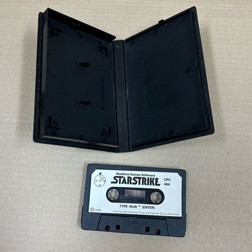 Realtime Games 1985 Amstrad CPC 3D Starstrike used
