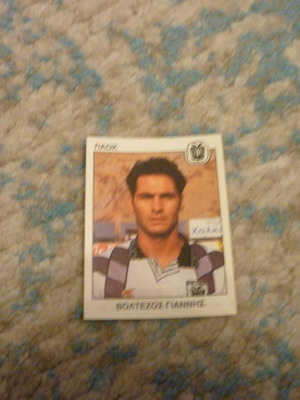Γιάννης Βολτέζος ΠΑΟΚ αυτοκόλλητο Panini Ελληνικό Ποδόσφαιρο 1994 '94 νούμερο #319
