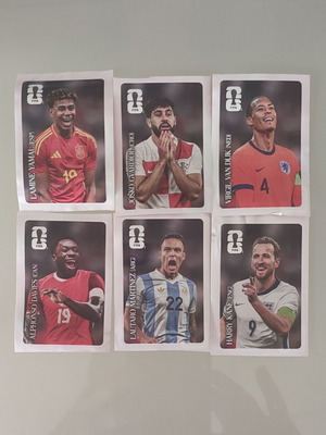 Panini Coca Cola stickers CC1 CC4 CC6 CC7 CC10 CC11