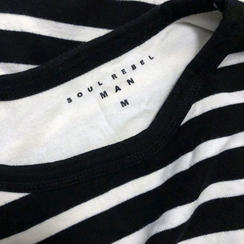 Shirt Soul Rebel size M black and white like new